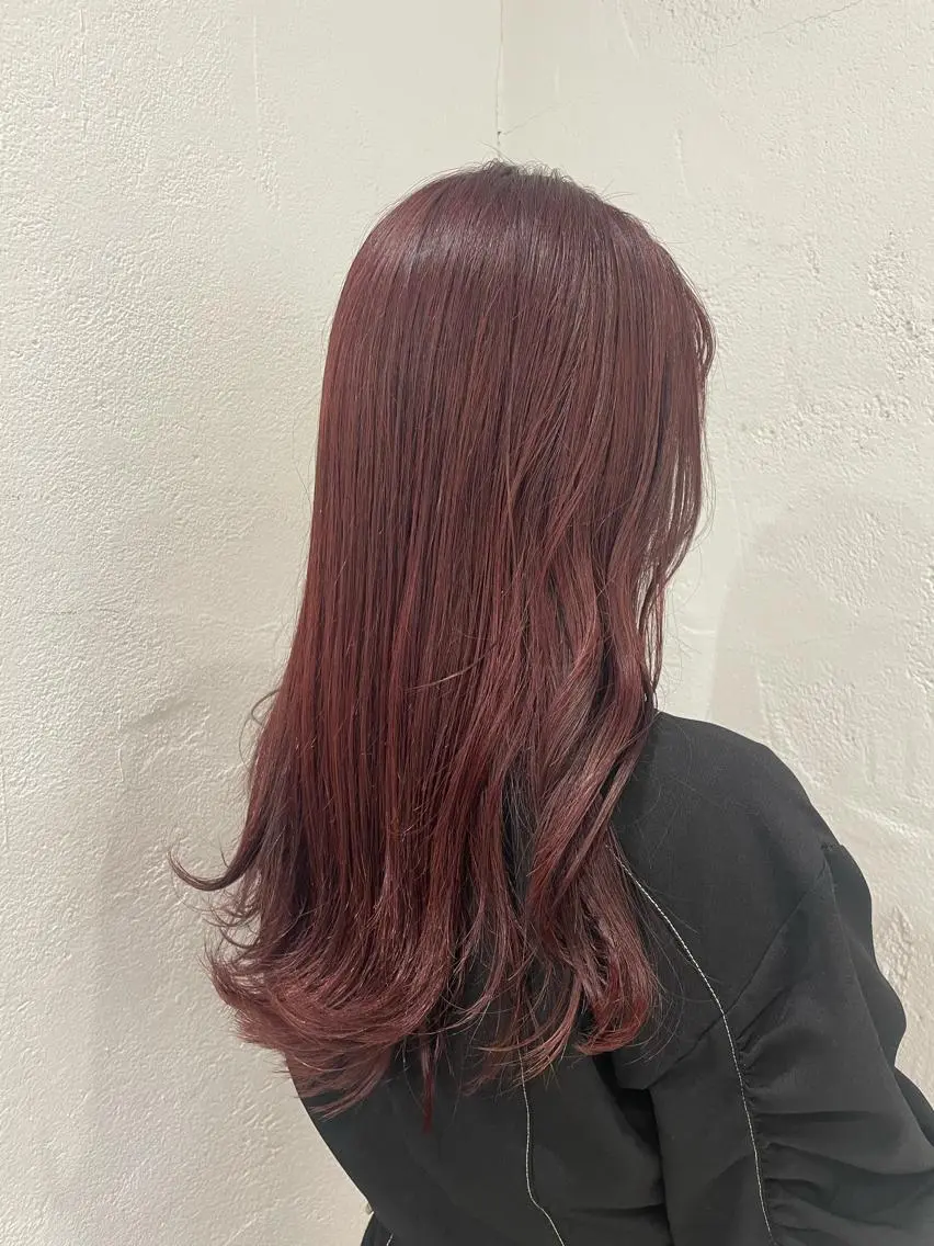 ロング カラー ヘアアレンジ ブリーチ ブリーチなしカラー iena渋谷 /ゆーこのマツエク・マツパデザイン