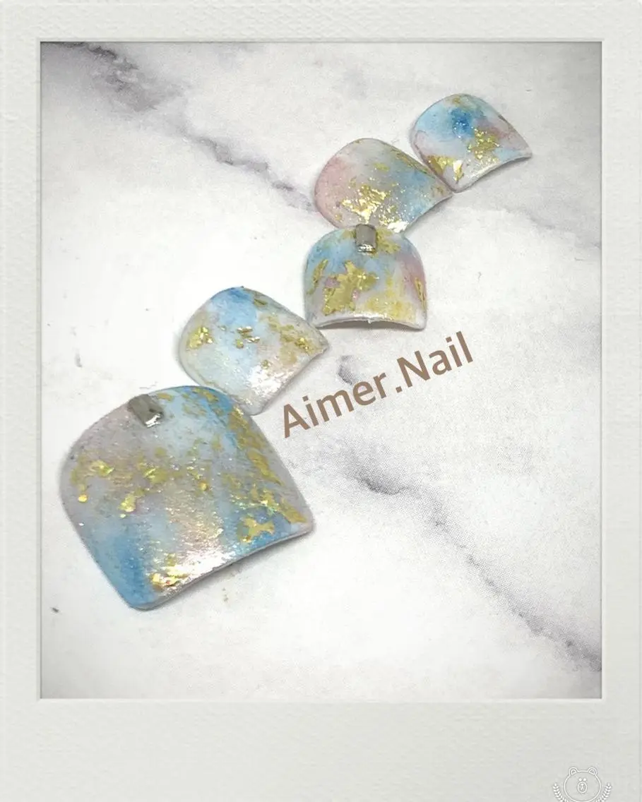ネイル フットネイル フットネイル Aimer. Nailのネイルデザイン