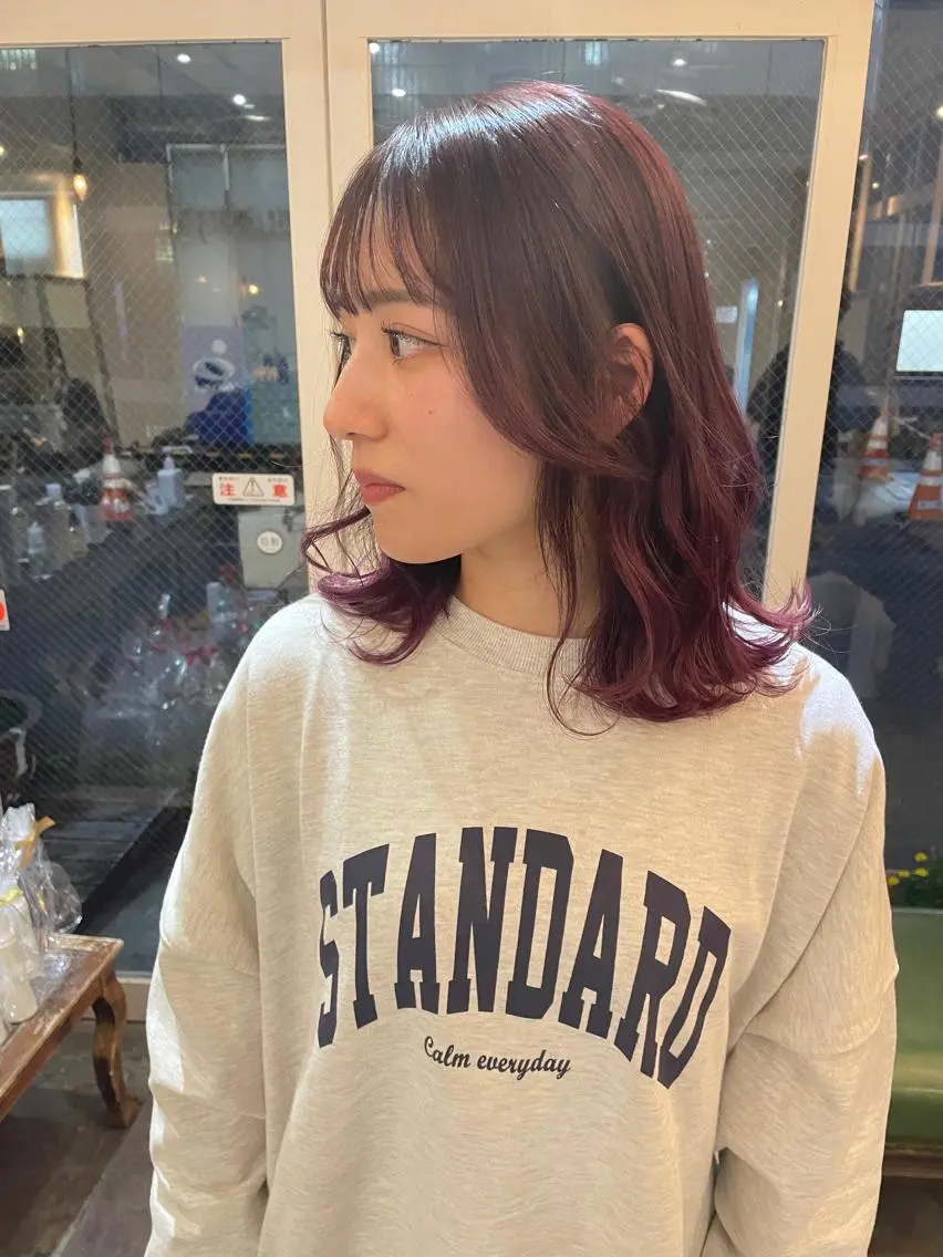 カラー ナチュラル大人っぽい スタイル MAORIのヘアスタイル