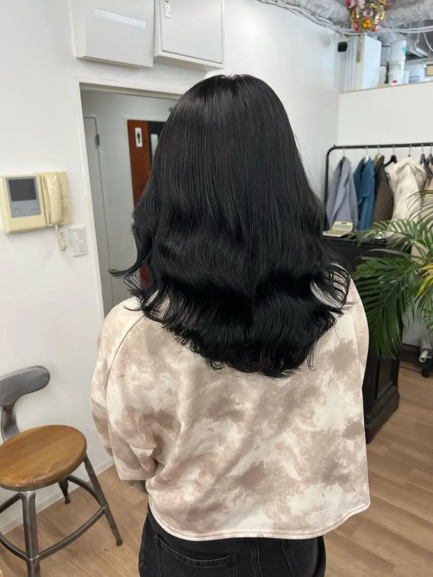 セミロング アッシュ ミルクティーブラウン ピンクブラウン ハイライト 髪質改善 ユウハウス/ ryousukeのヘアスタイル
