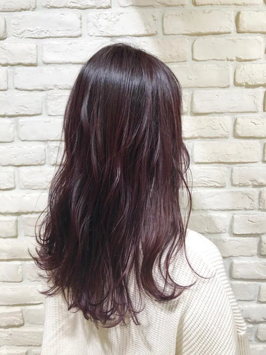 ロング カラー ヘアアレンジ ベージュカラー🧸 伊藤なつみのヘアスタイル