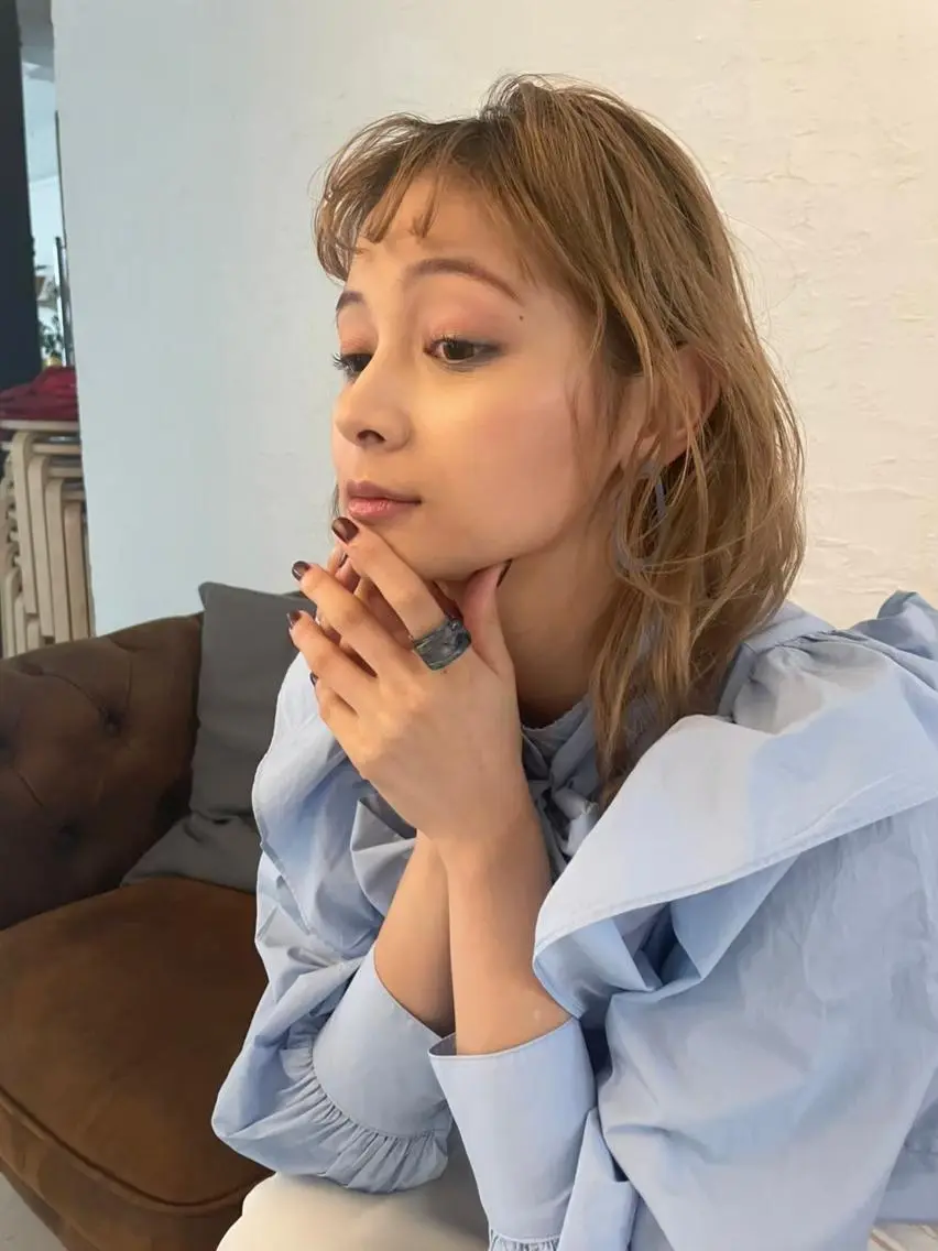 セミロング ミニモ人気①位🥇 似合わせ×髪質改善のヘアスタイル