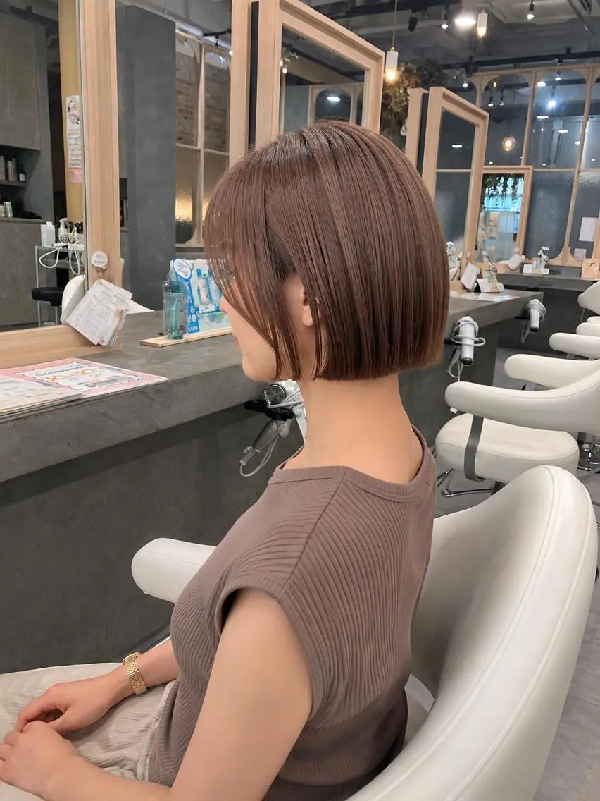 ショート 川畑 理花のヘアスタイル