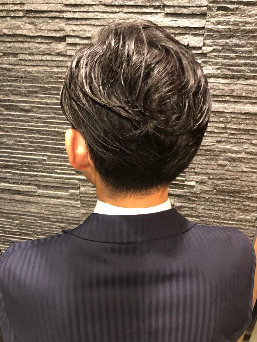 ショート メンズ 木村 りきのヘアスタイル