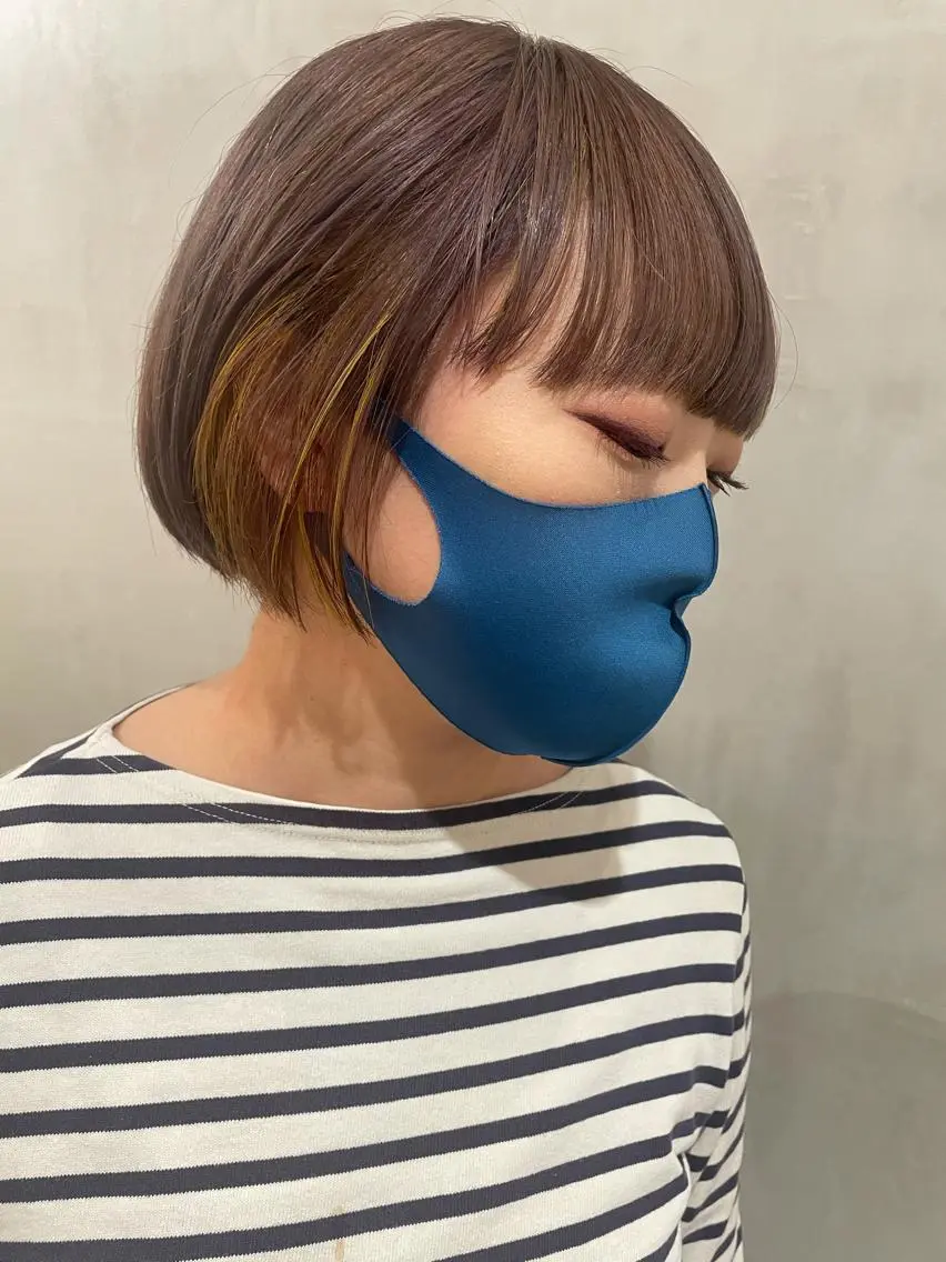 ショート カラー カット ヘアカラー トリートメント 優作 〜圧倒的信頼〜のヘアスタイル