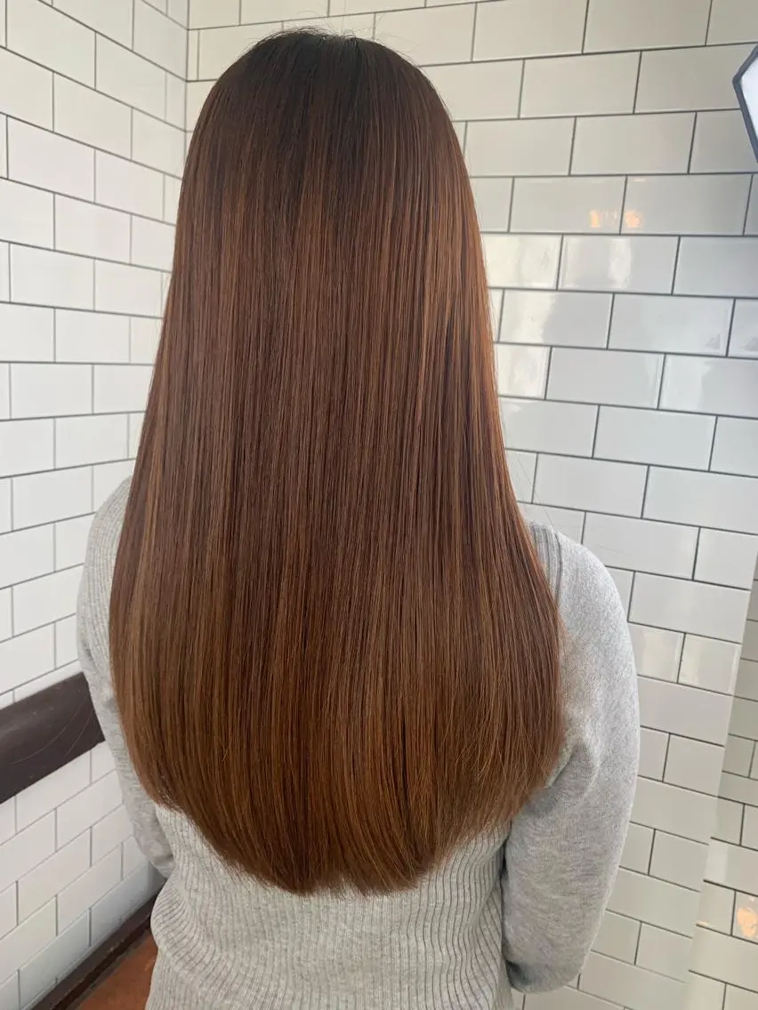 ロング トリートメント 酸熱トリートメント カット トリートメント 妙見 知洋のヘアスタイル