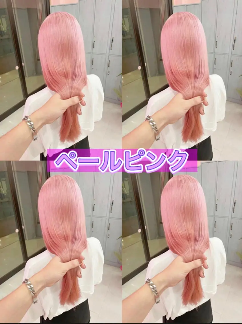 セミロング カラー 町田ブリーチデザイン 🌈MANATOのヘアスタイル