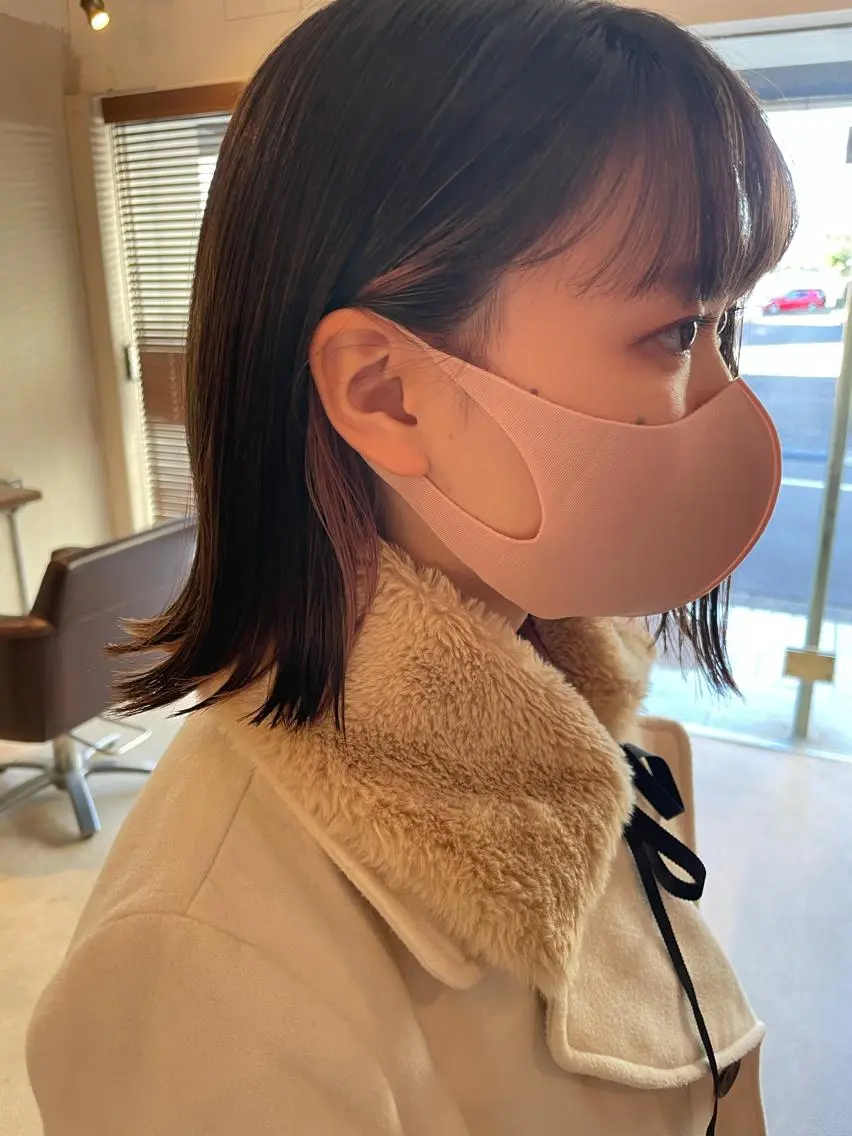 ショート minatsu 東京の技術を京都でのヘアスタイル