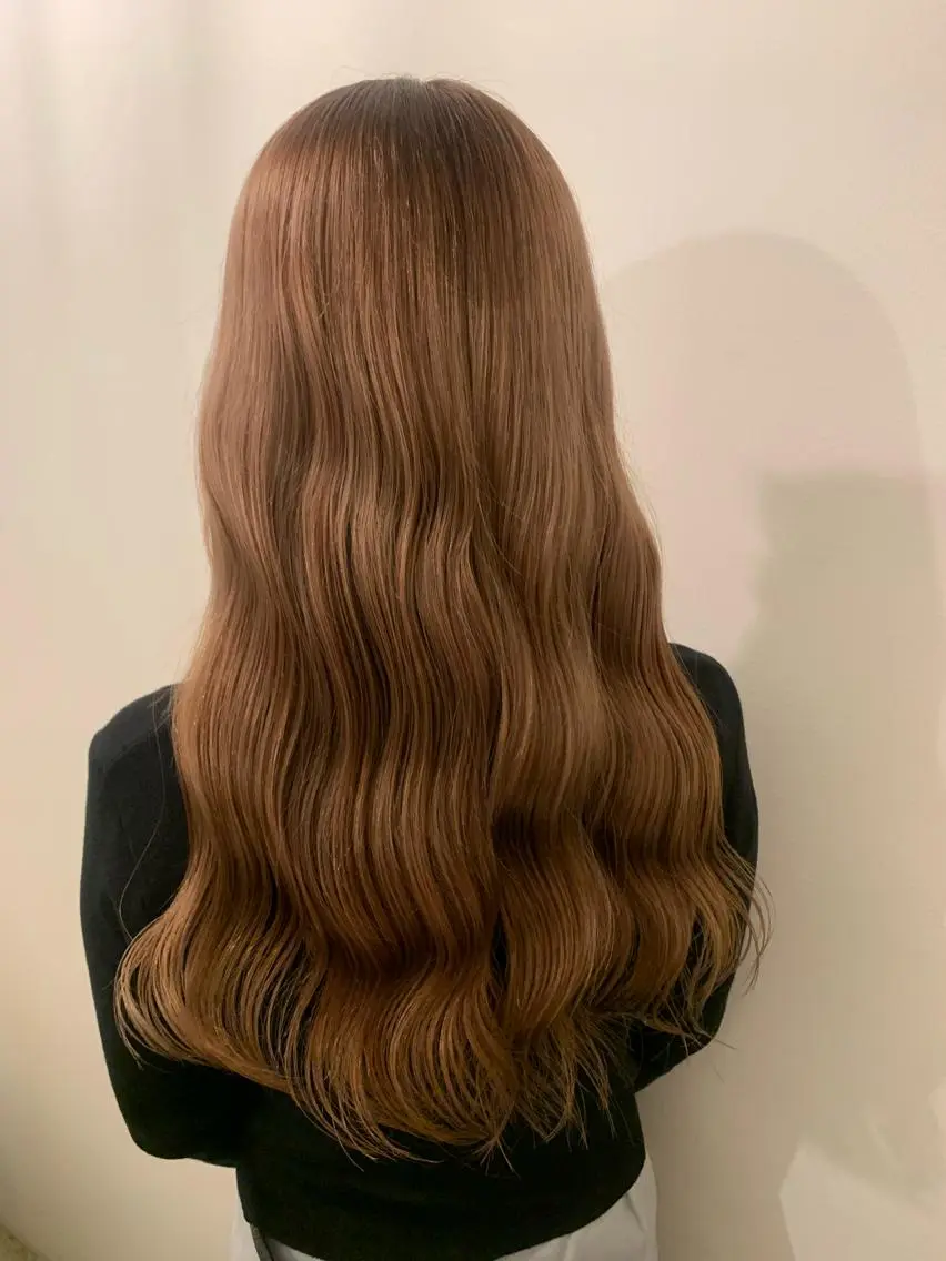 ロング カラー ヘアアレンジ 🐝岡本 柚葉🐝のヘアスタイル