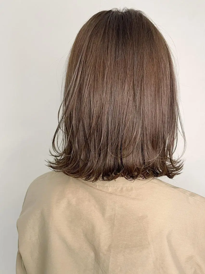 セミロング カラー ダブルカラー グラデーションカラー ハイライトカラー イルミナカラー インナーカラー カット ヘアカラー トリートメント BUCKS【天王寺】 バックス【駅30秒】のヘアスタイル