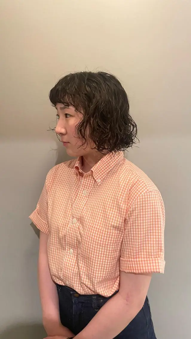 ミディアム ミディアムパーマ 原宿/ケパーマ 🧺ユウマのヘアスタイル