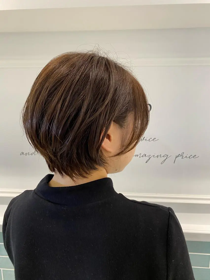 ショート 髪質改善レイヤー/ ボブたんの翔太のヘアスタイル
