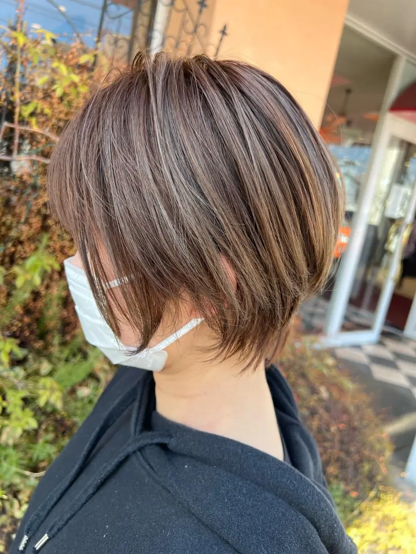 ショート 髪質改善 ショートヘア 下條 真のヘアスタイル
