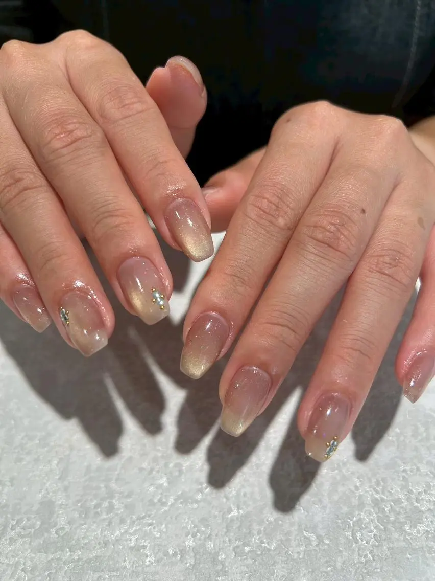 ネイル 桜ネイル ピンク 春ネイル ハンドネイル シンプルネイル🦋 🤍KAYAのネイルデザイン