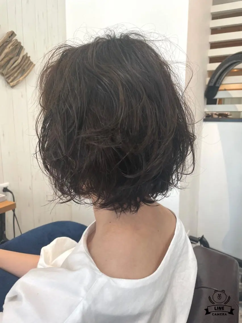 ミディアム ミディアムパーマ カット パーマ トリートメント オーナー☆小堤 翔太☆のヘアスタイル