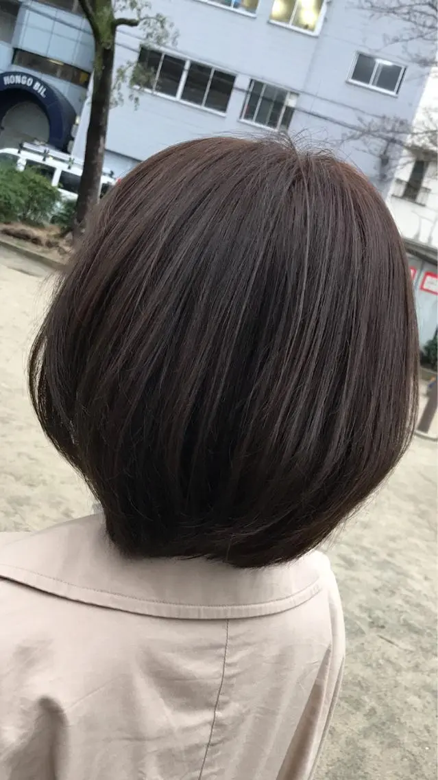 ショート ハイライト トリートメント arc. arc.のヘアスタイル