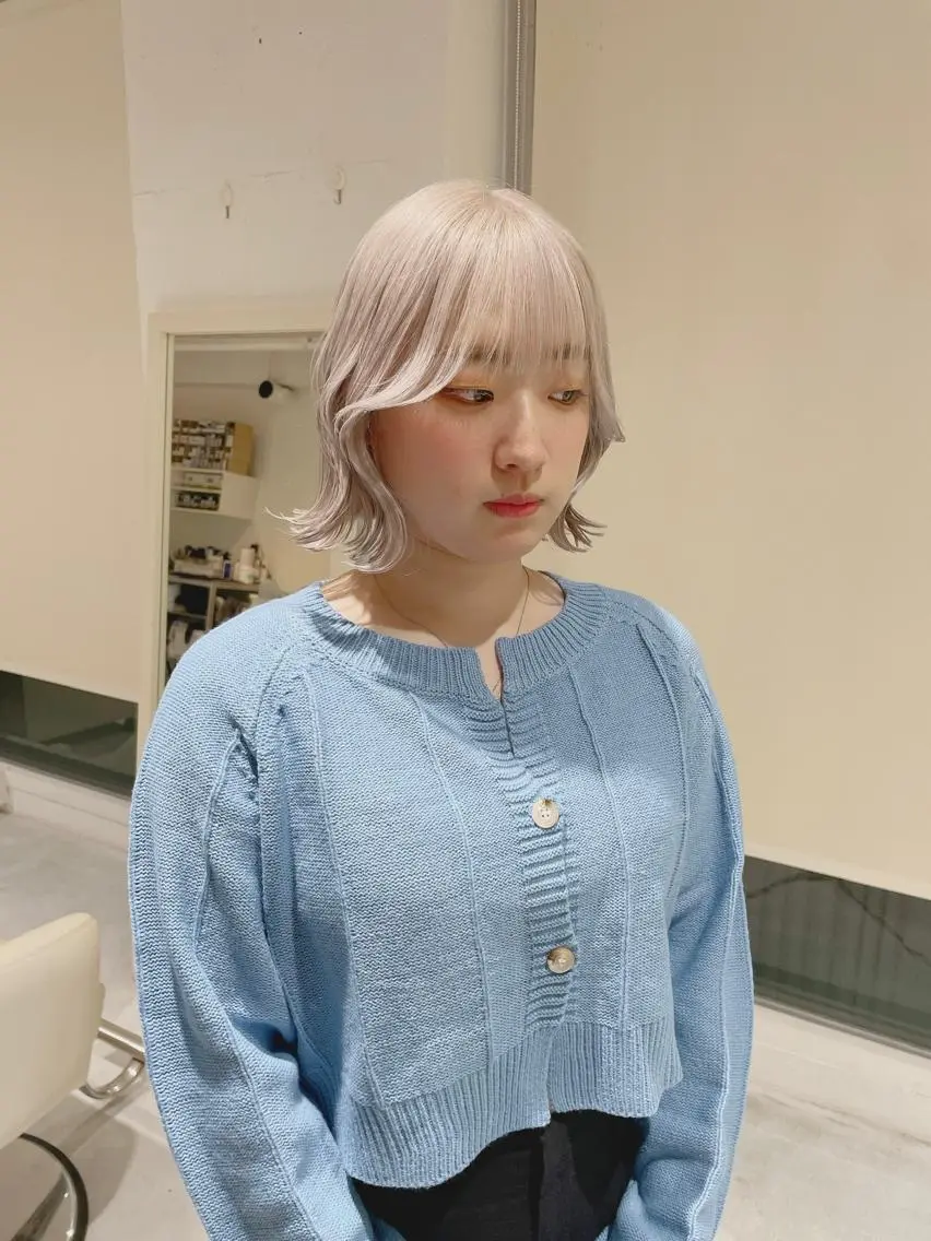 ショート ボブ TAAN HAIR こばしのヘアスタイル