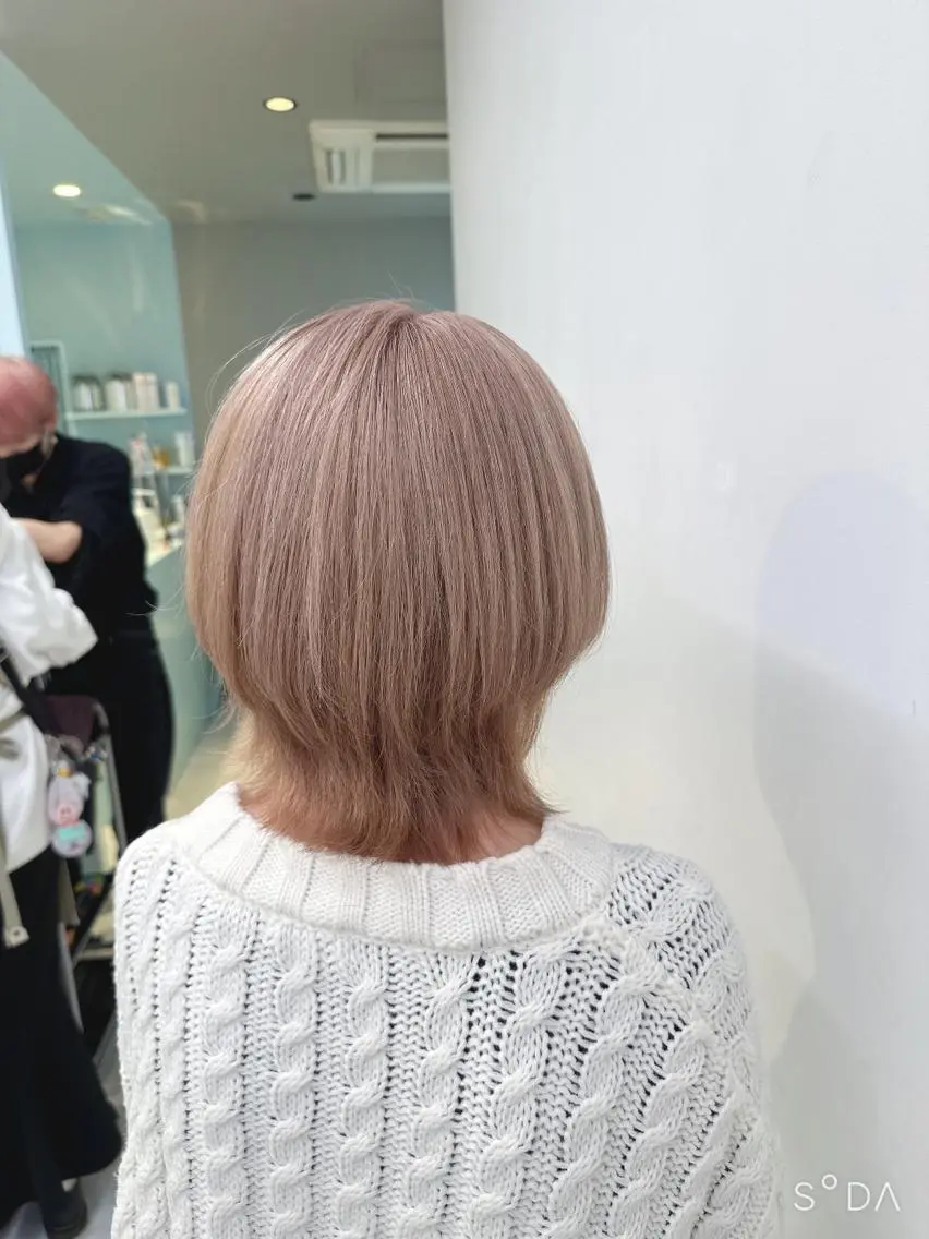ショート カラー 🪄池袋ハイトーン 🪄ブリーチカラーのヘアスタイル