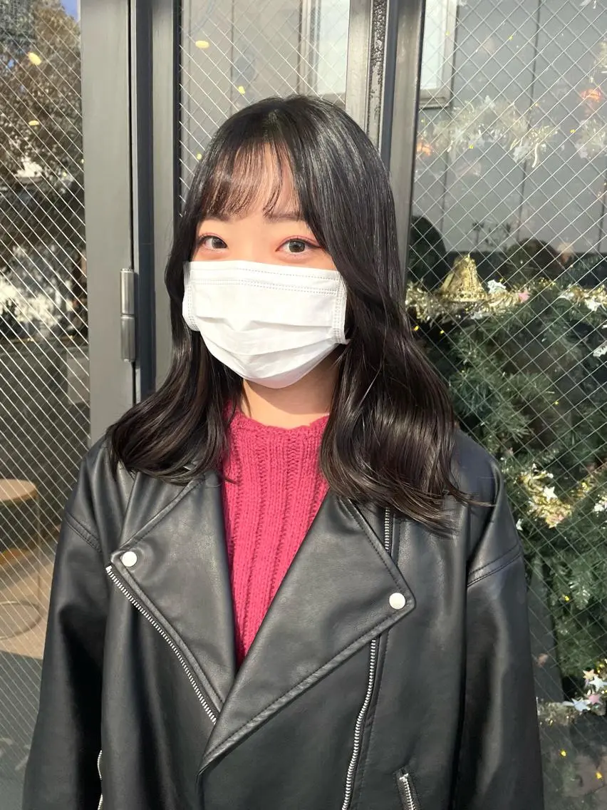 ミディアム カラー パーマ ヘアアレンジ HORN hairsalonのその他イメージ