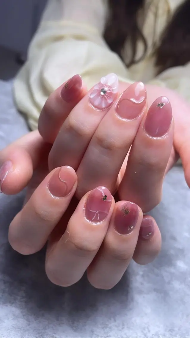 ネイル ハンドネイル Same🎀 所沢ネイルサロンのネイルデザイン