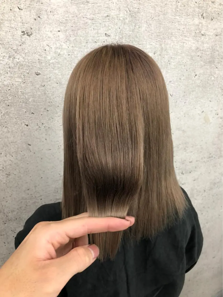 セミロング カラー TELA HAIR 石岡♡ａｉｋａのヘアスタイル