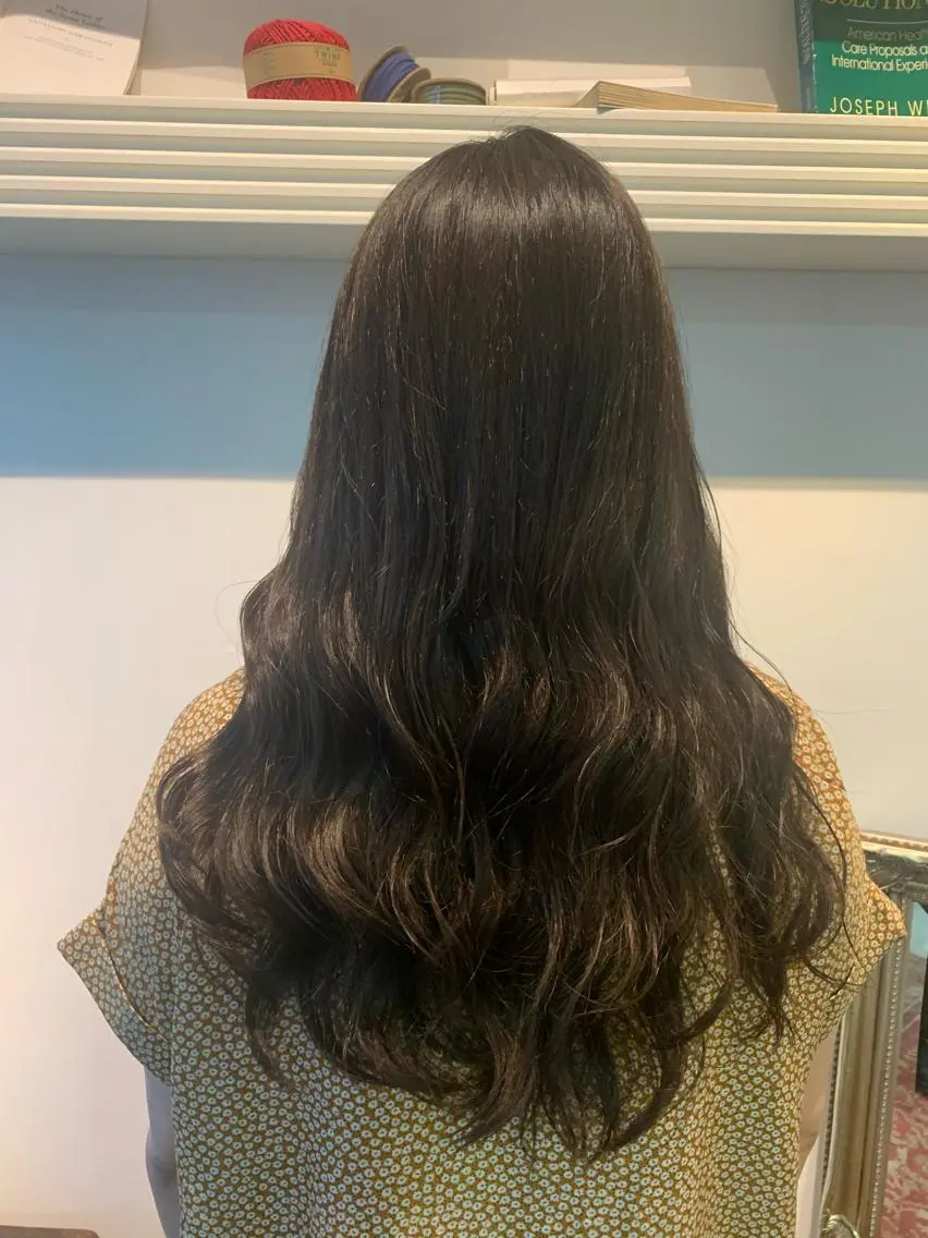 ロング ヘアカラー トリートメント ヘッドスパ ヘアセット 大宮/山口 竣也のヘアスタイル
