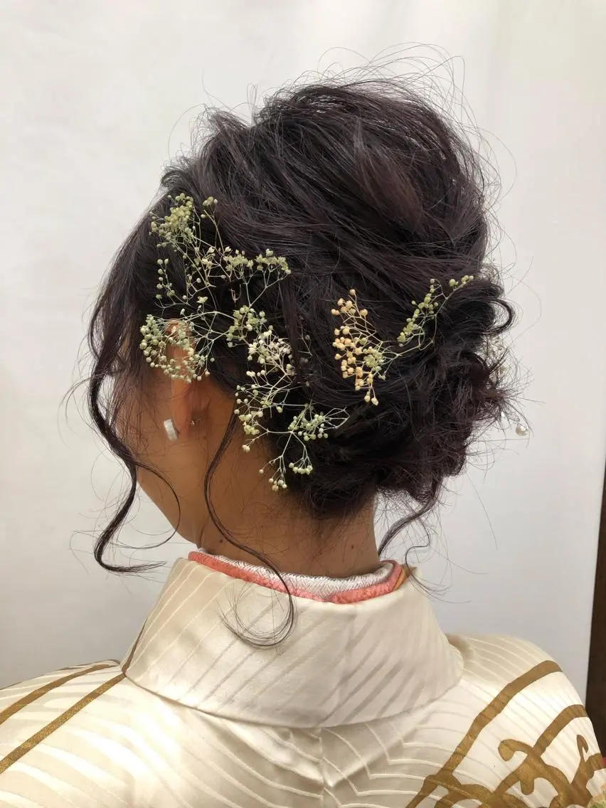 ミディアム ヘアアレンジ 🎀ヘアセット/艶髪 /はやしほのか🎀のヘアスタイル