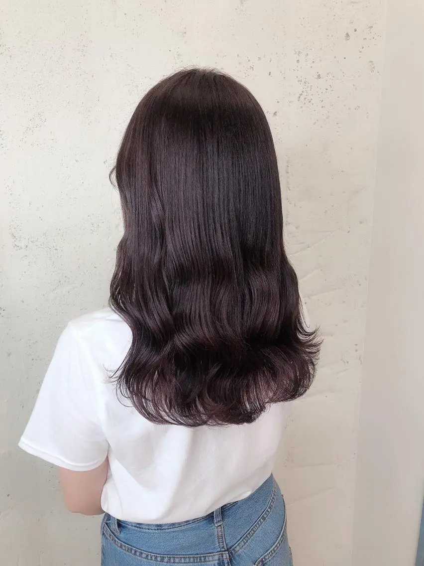 セミロング カラー Froom🌻 村上夏菜のネイルデザイン