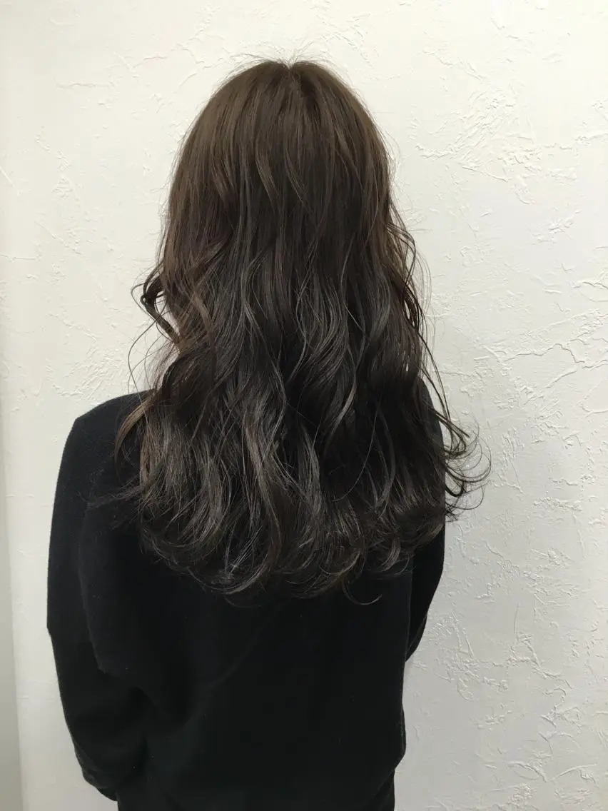 カラー アッシュ 🤍2nd🤍田所 美希のヘアスタイル