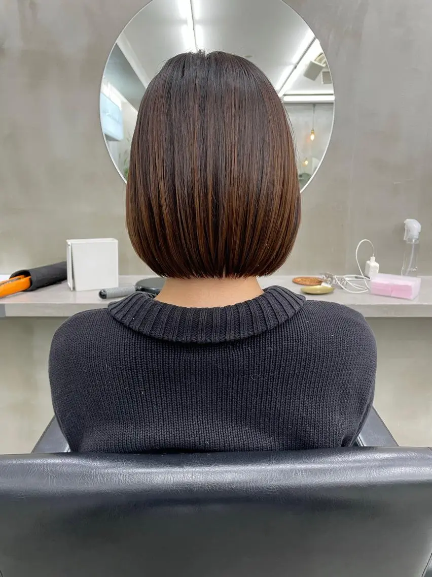 ショート カット トリートメント 👑ボブはお任せ ミヤノ👑のヘアスタイル