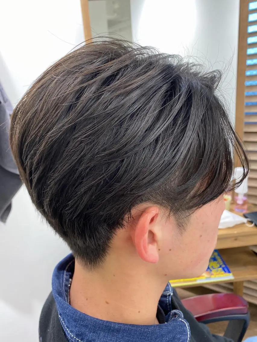 メンズ カット ハイライト⭐️上野 高広のヘアスタイル