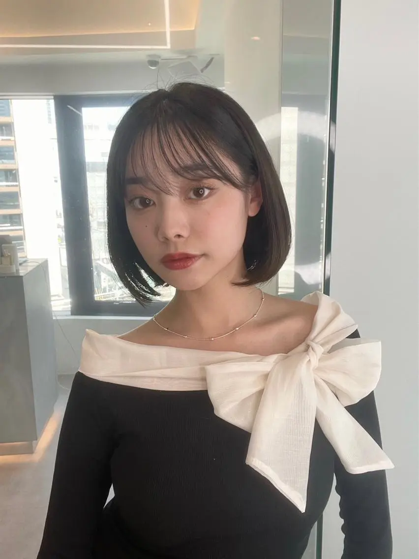 ショート ボブ カット 🫧髪質改善•艶カラ ー特化🫧谷奥甲太のヘアスタイル