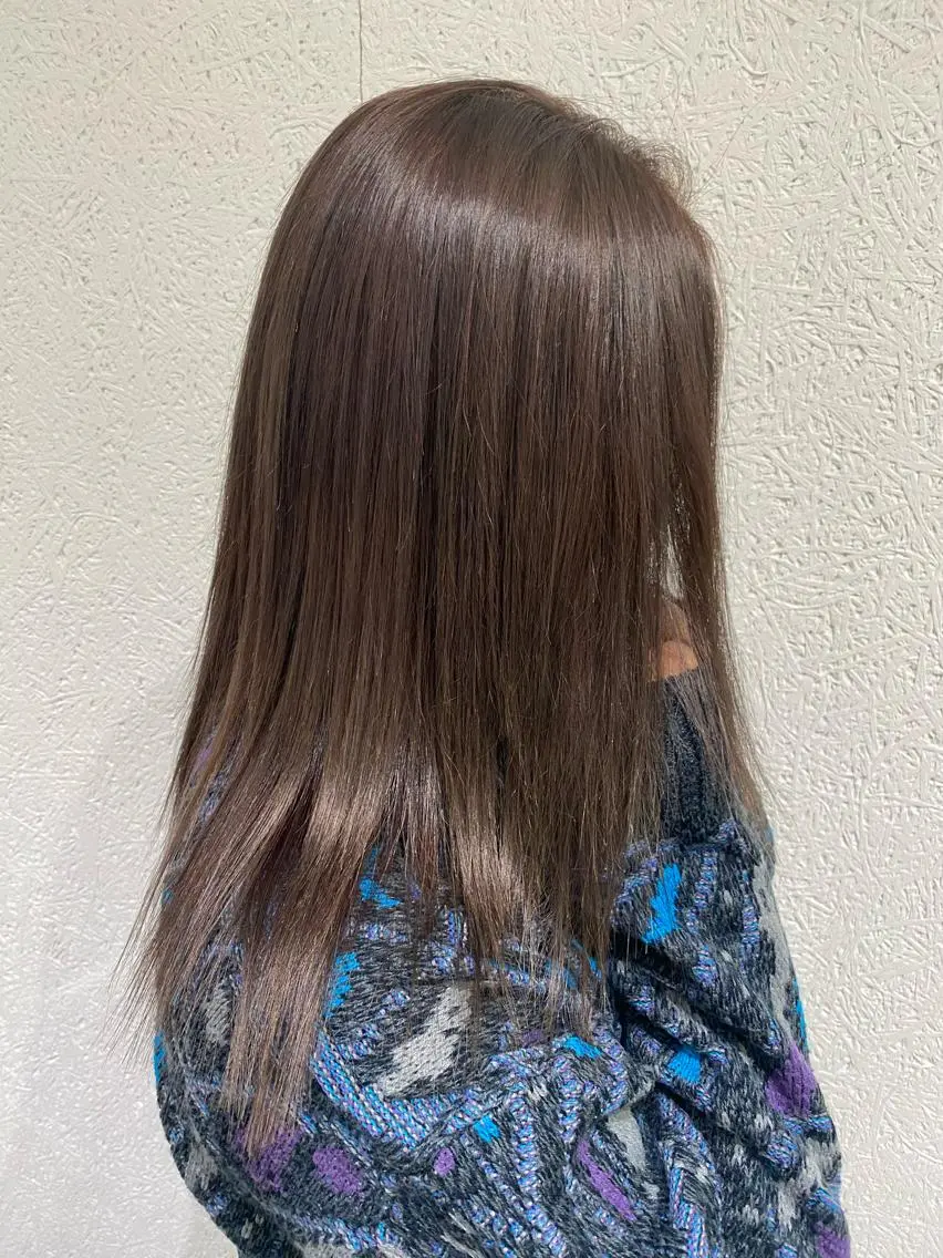 ミディアム ヘアカラー トップスタイリスト/ アユミのヘアスタイル