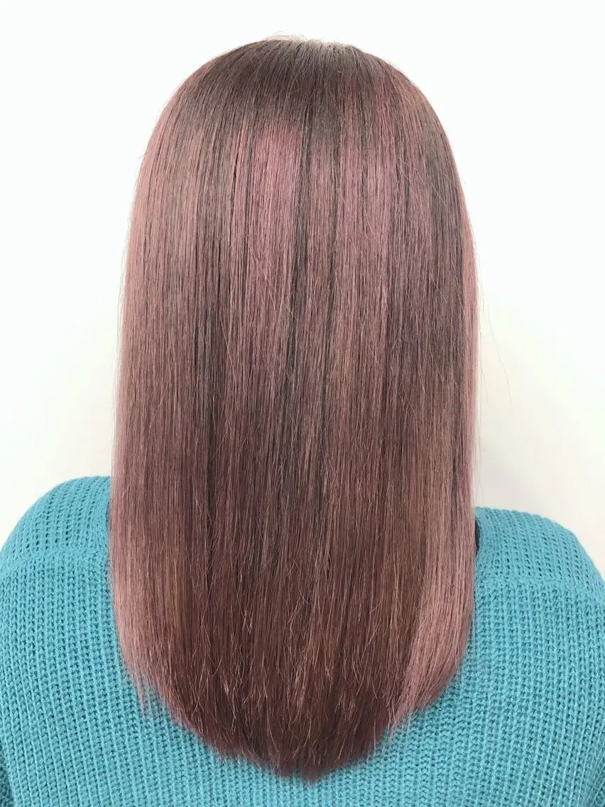 セミロング カラー ピンクカラー 代表 YUKI ☆のヘアスタイル