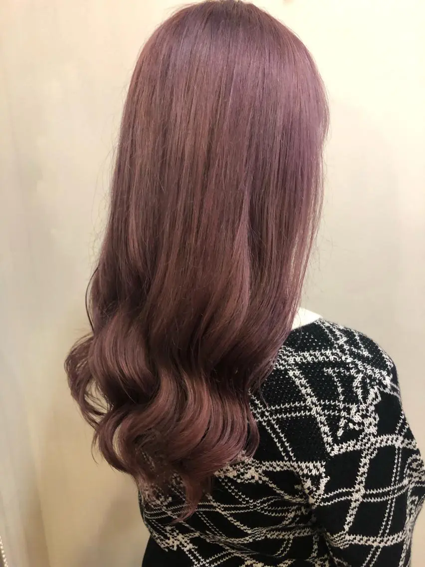 セミロング カラー ヘアアレンジ カット 🕊鈴木李歩🤍 /似合わせカットのヘアスタイル
