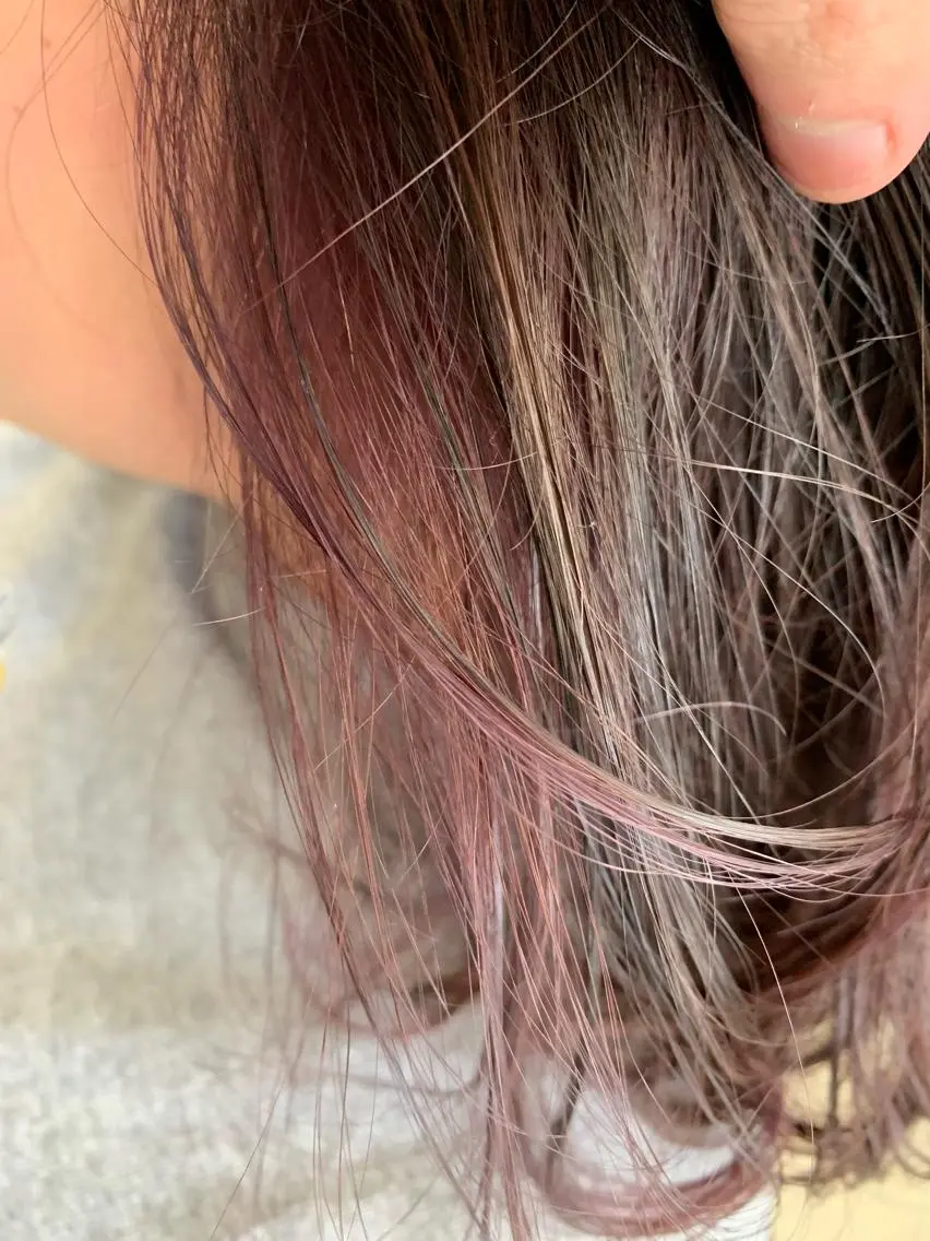 ミディアム 松本 亮のヘアスタイル