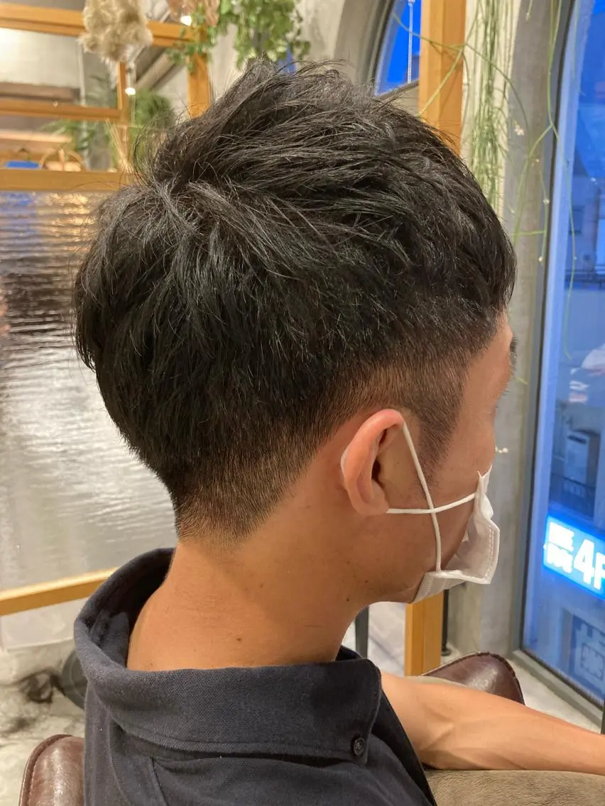 メンズ 大方 いくみのヘアスタイル