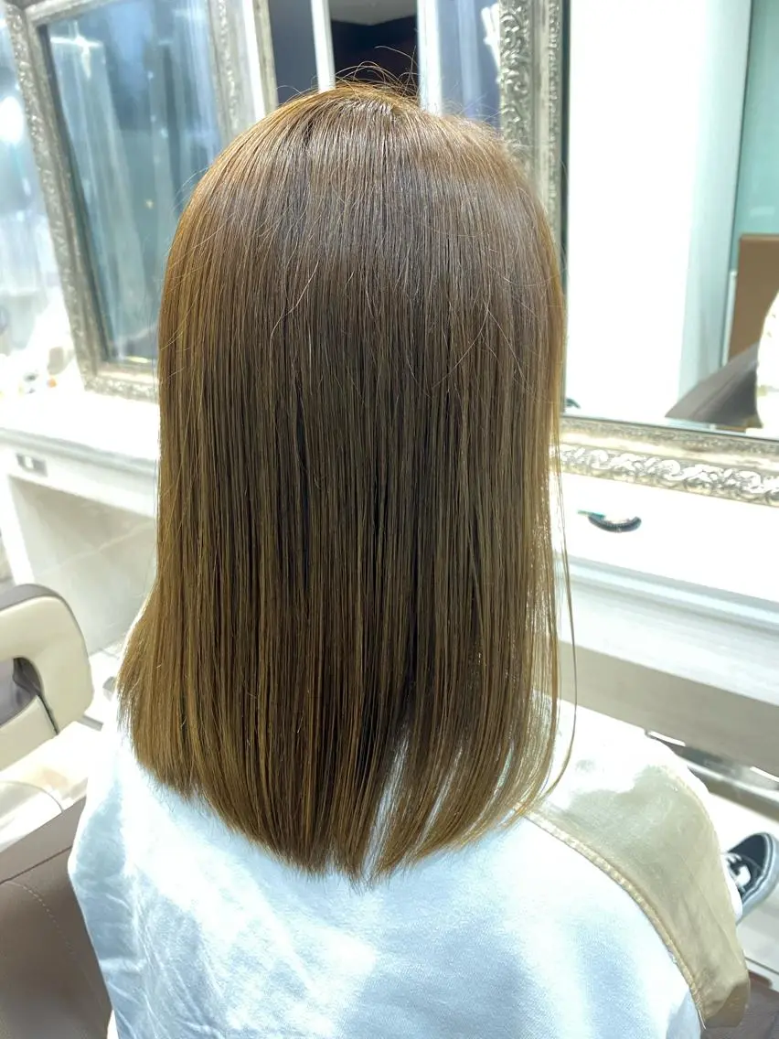 カラー 丸山 萌愛のヘアスタイル