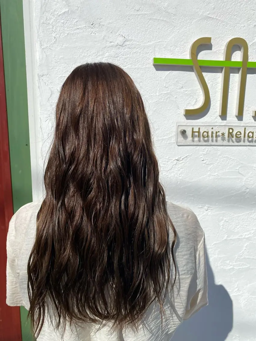 ロング カラー ヘアアレンジ Design Color🐰アユミのヘアスタイル