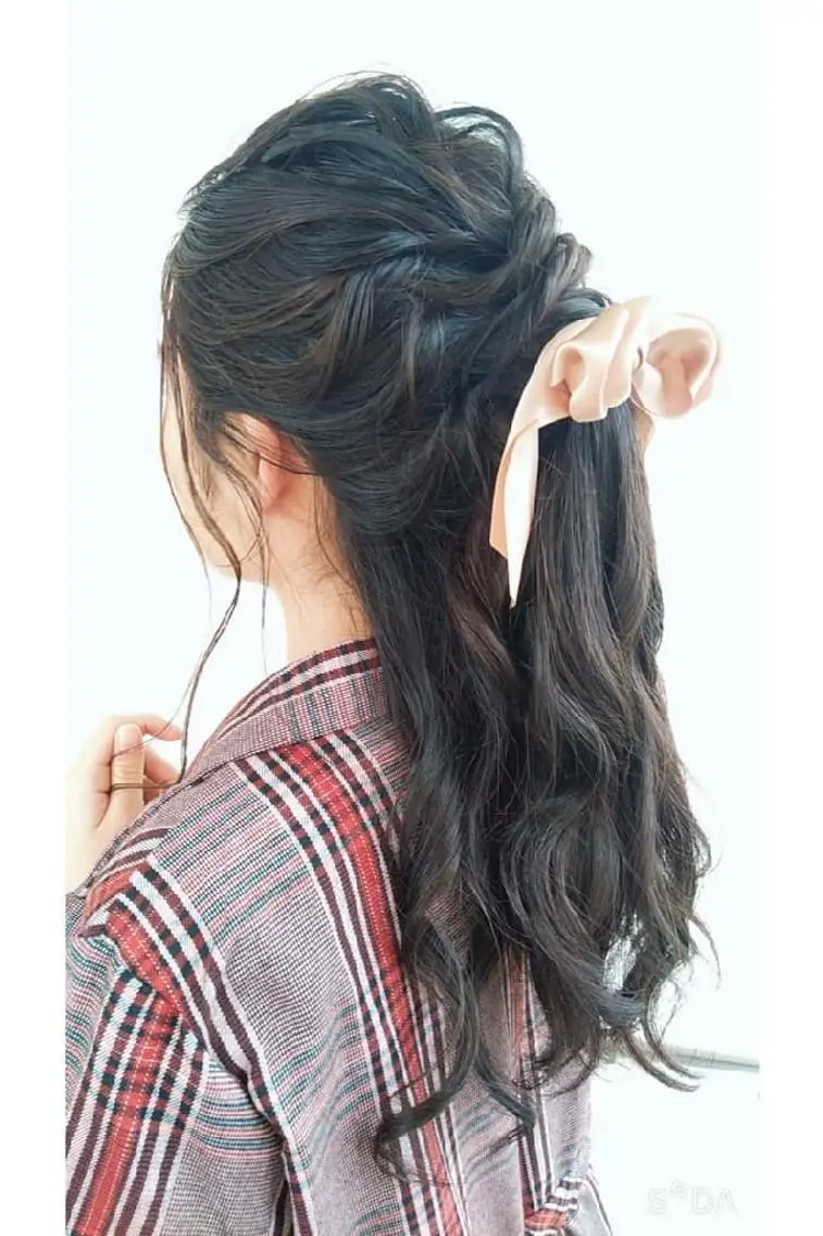 ロング ヘアアレンジ 迫田 ゆりのヘアスタイル
