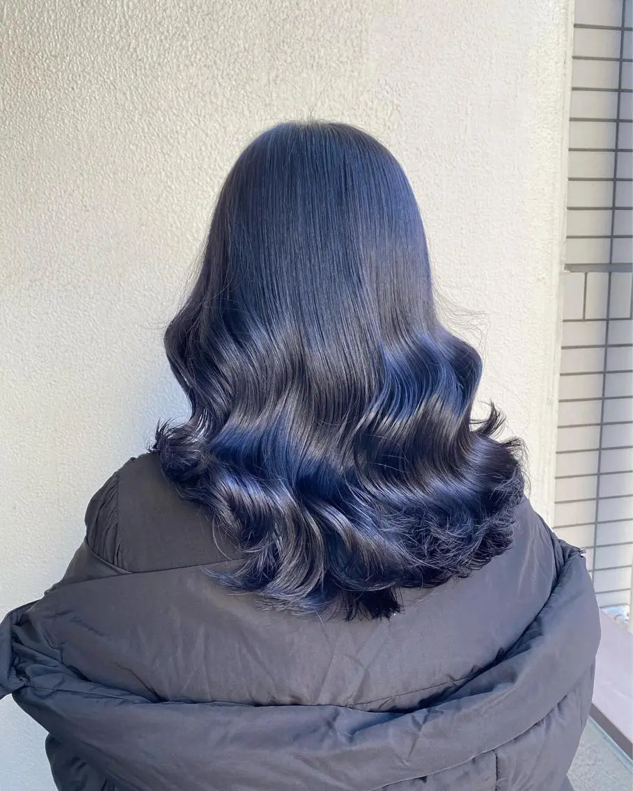 セミロング カラー ヘアカラー トリートメント ヘッドスパ ヘアセット エフェクトブリーチ 🌟前澤啓太朗のヘアスタイル