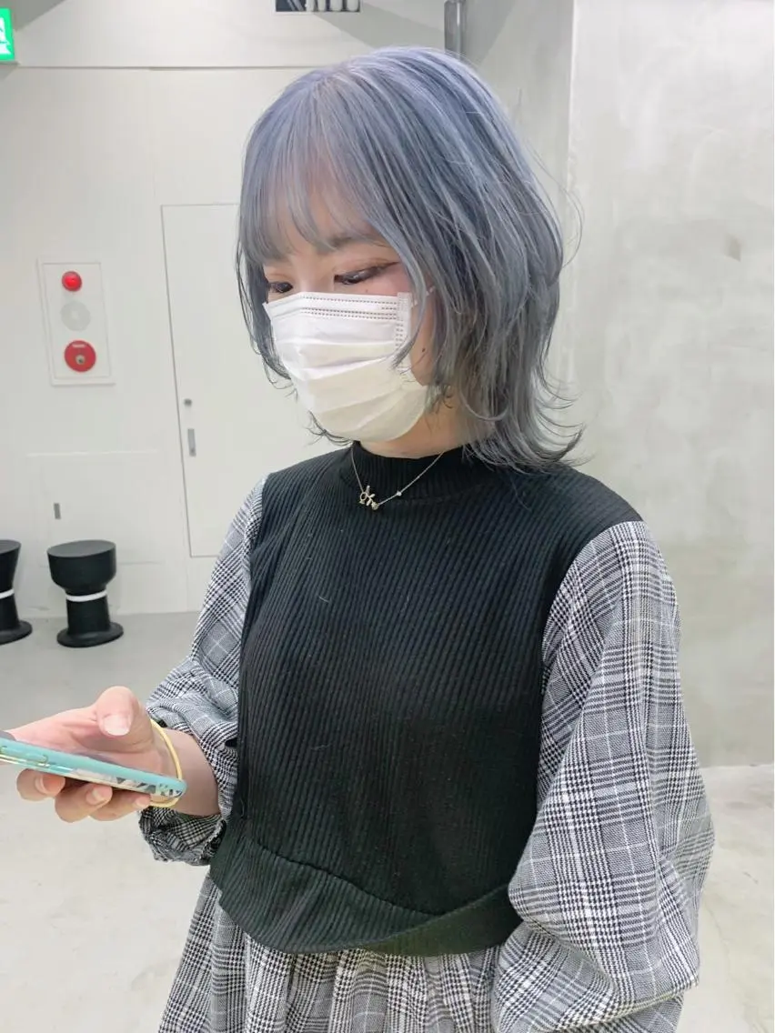 ミディアム カラー 🐝 hachi🐝のヘアスタイル