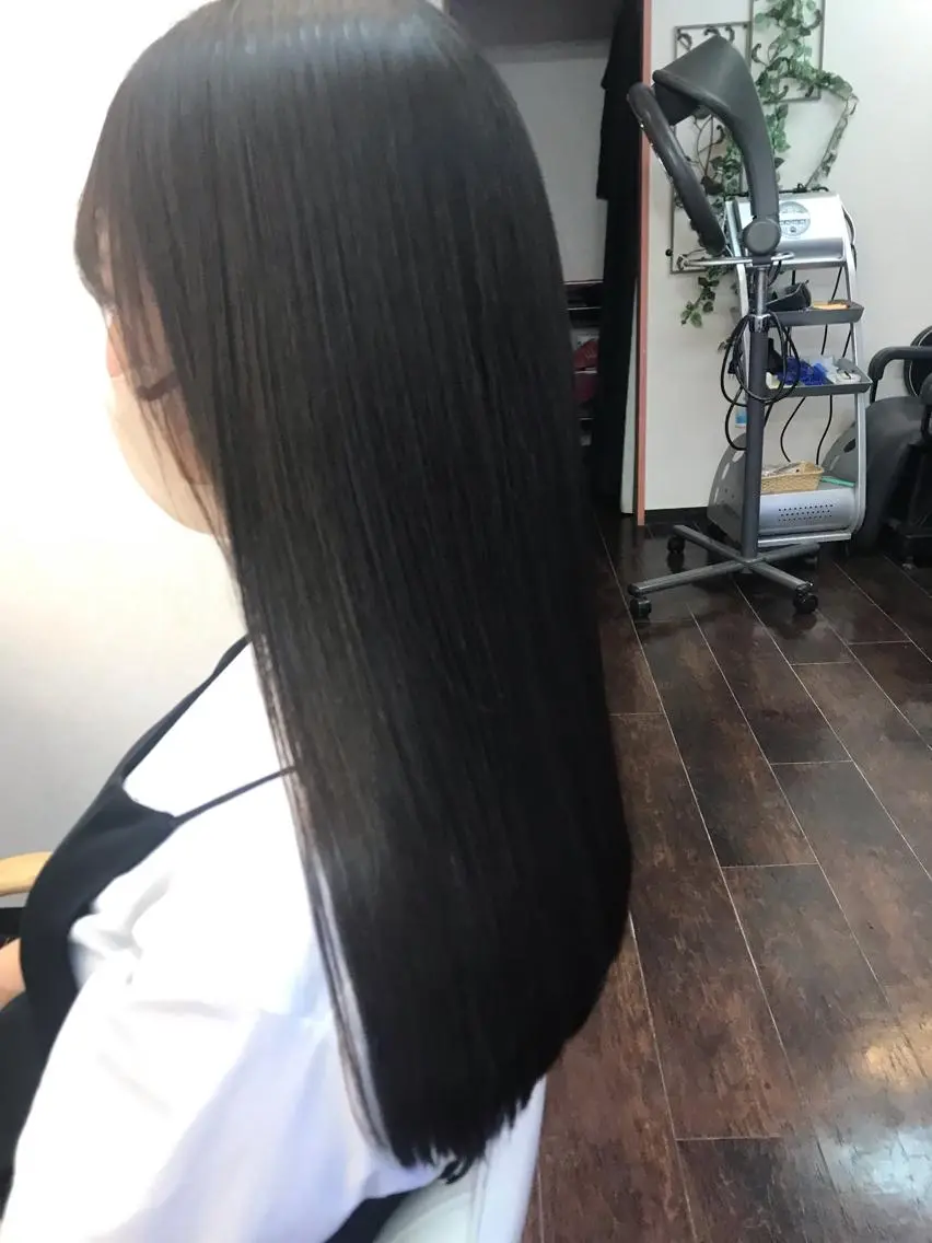 ロング パーマ 桧山 真のヘアスタイル