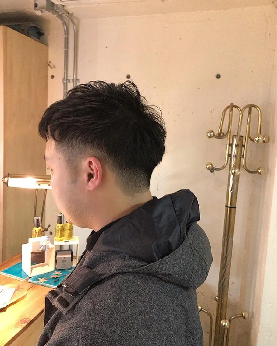 パーマ メンズ モヒカン メンズパーマ パーマ美容師 hanaのヘアスタイル