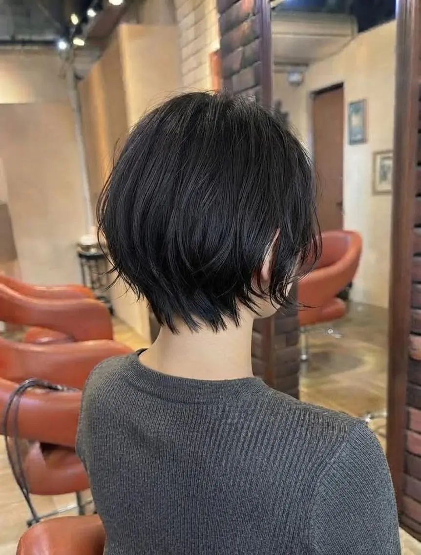 ショート ショートボブ ボブ ショートヘア カット トリートメント ヘッドスパ flencia 丸 和博|カットのヘアスタイル