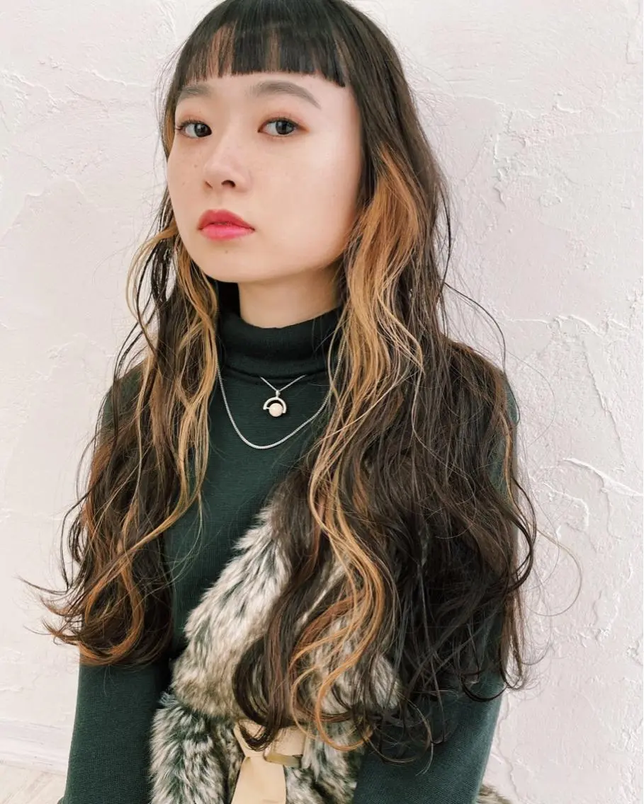 ロング カラー 🧡色落ちまで2度 楽しめる🧡ヨシキのヘアスタイル