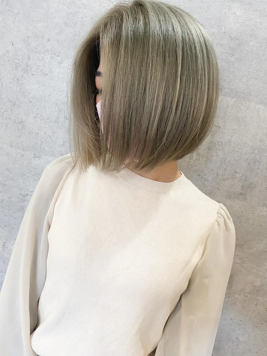 ショート カラー ヘアアレンジ カット ヘアカラー トリートメント 井上 一平のヘアスタイル