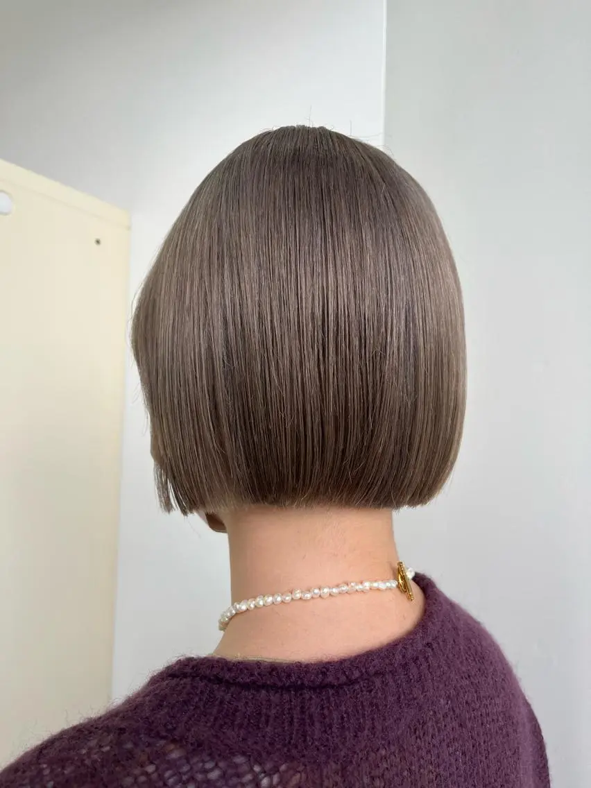 ショート カラー ヘアカラー トリートメント タカノ ノゾミのヘアスタイル