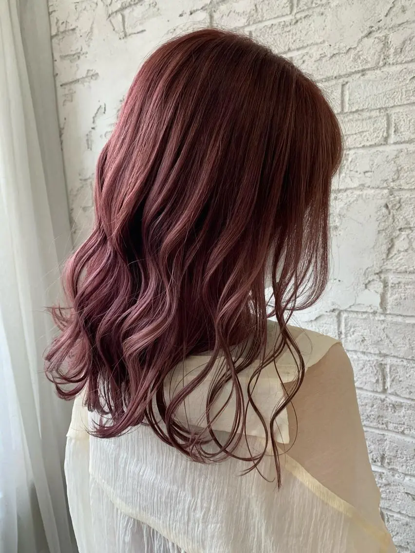 セミロング ヘアカラー 🇺🇸ハイライト特 化美容師🇺🇸漆沢のヘアスタイル