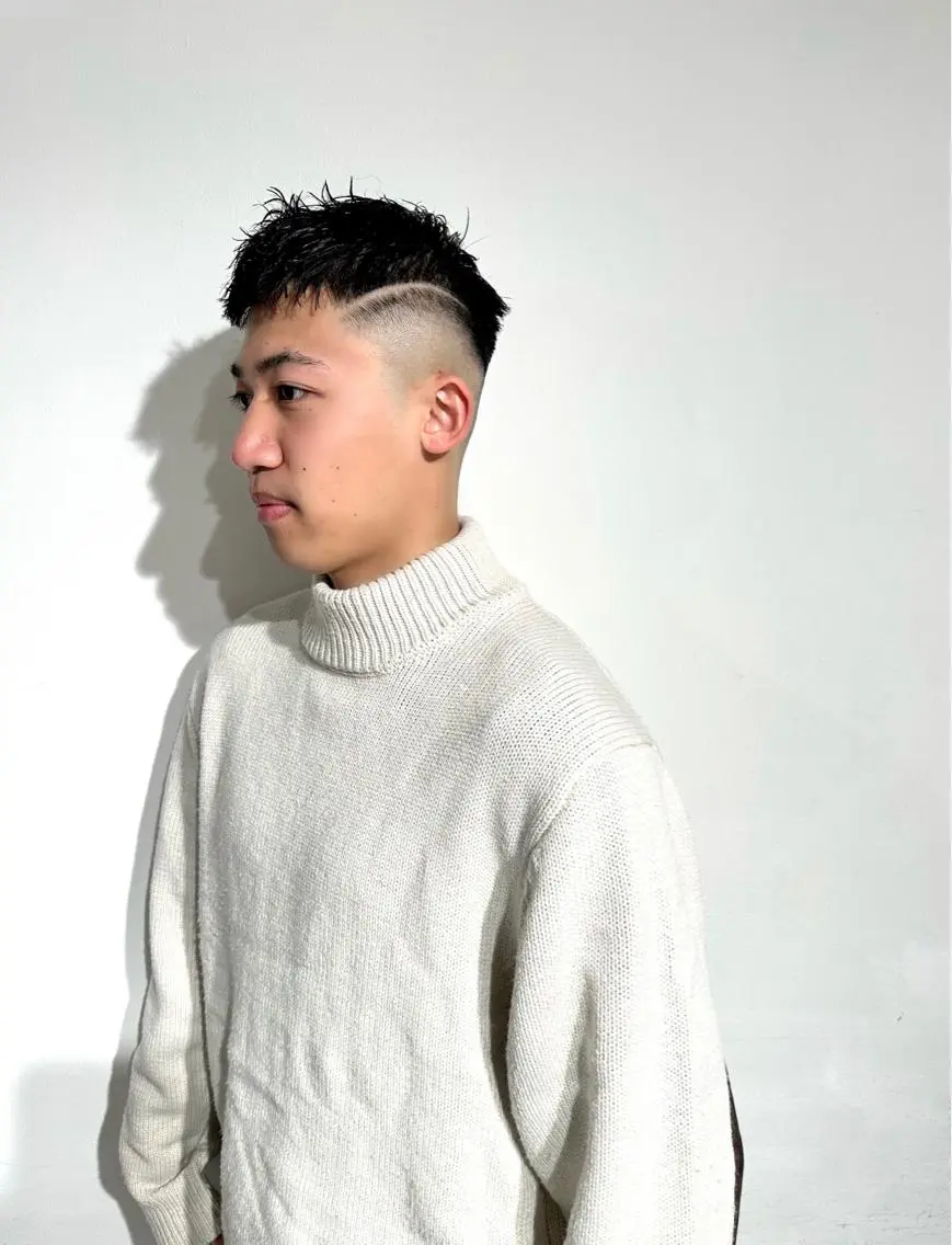 メンズ フェードカット スキンフェード カット 骨格補正施術/メンズ 専門美容師/YUYAのヘアスタイル